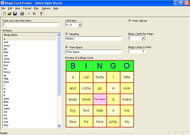 Bingo Card Printer screenshot